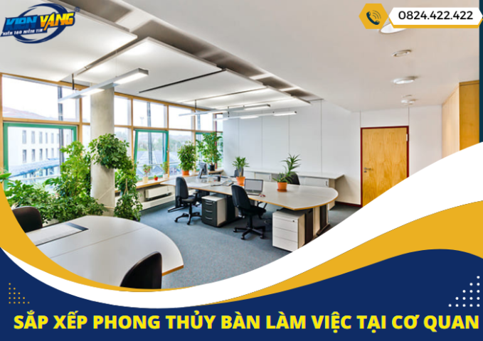 Cách hóa giải các vị trí không hợp phong thủy tại văn phòng