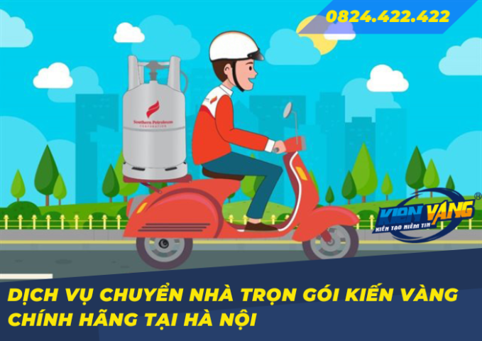 Hướng dẫn chuyển nhà cùng bình ga an toàn, đúng kỹ thuật