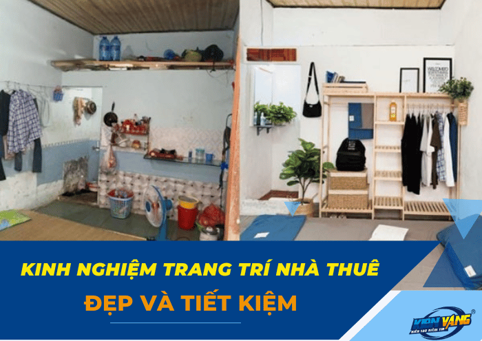 Kinh nghiệm trang trí nhà thuê đẹp mà tiết kiệm chi phí nhất