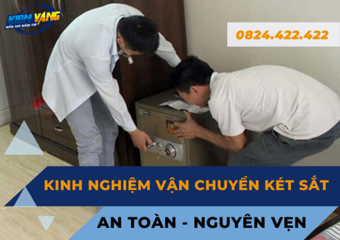 Kinh nghiệm vận chuyển két sắt an toàn