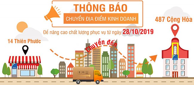 Tổng hợp các mẫu thông báo chuyển văn phòng mới