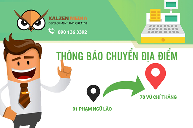 Tổng hợp các mẫu thông báo chuyển văn phòng mới