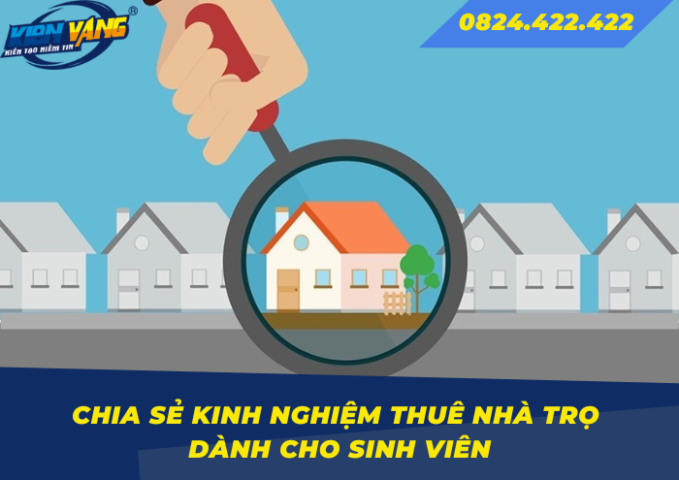 Chia sẻ kinh nghiệm thuê nhà trọ dành cho sinh viên