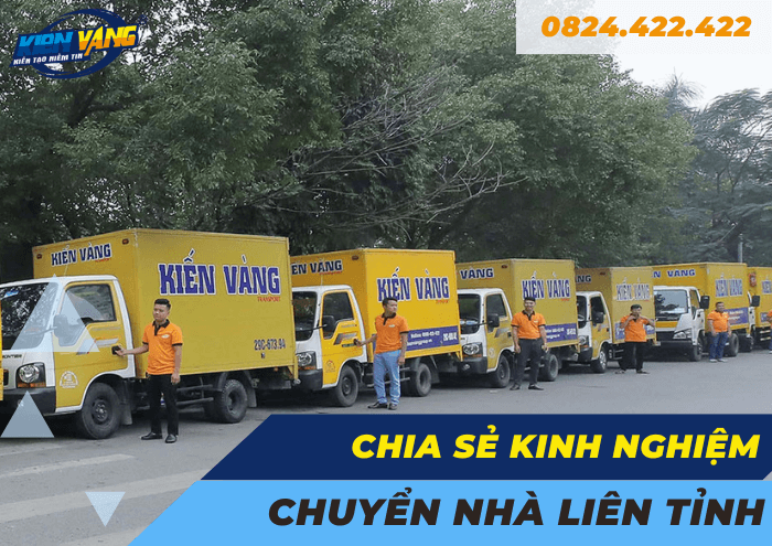 Kinh nghiệm chuyển nhà liên tỉnh nhanh chóng, an toàn