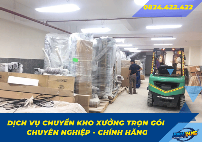 Dịch vụ chuyển kho xưởng trọn gói - chuyên nghiệp