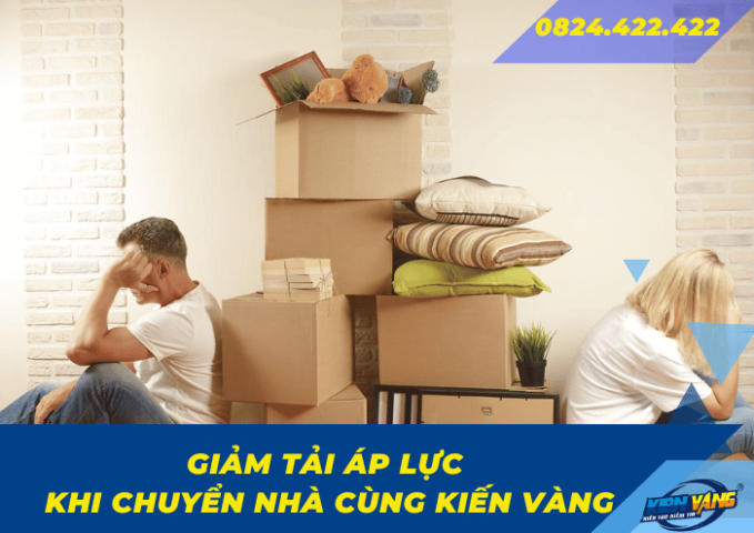 Giảm tải áp lực khi chuyển nhà cùng Kiến Vàng